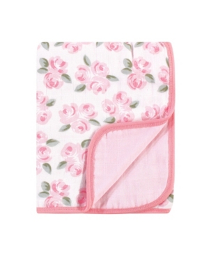 Baby Girls Cotton Muslin Tranquility Quilt Blanket