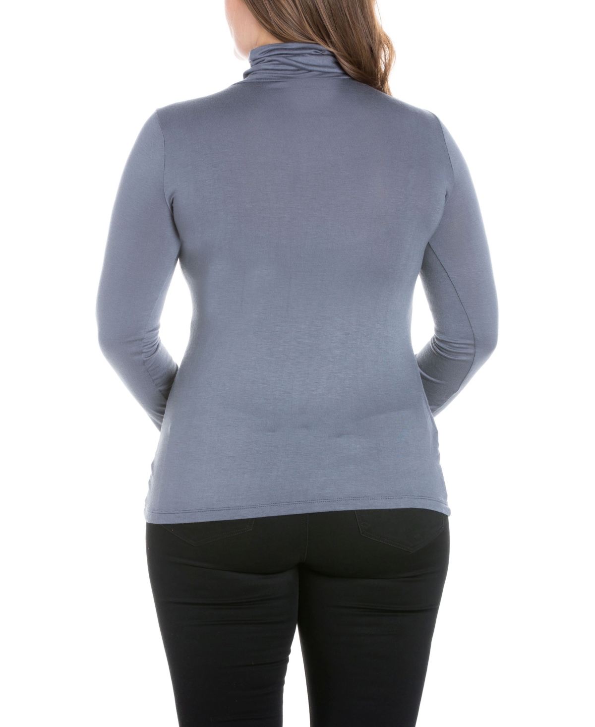 Women's Plus Size Classic Turtleneck Top