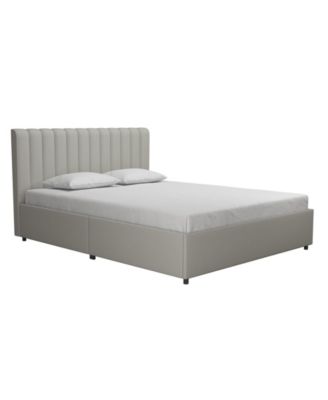 Novogratz Collection Novogratz Brittany Upholstered Bed With Storage ...