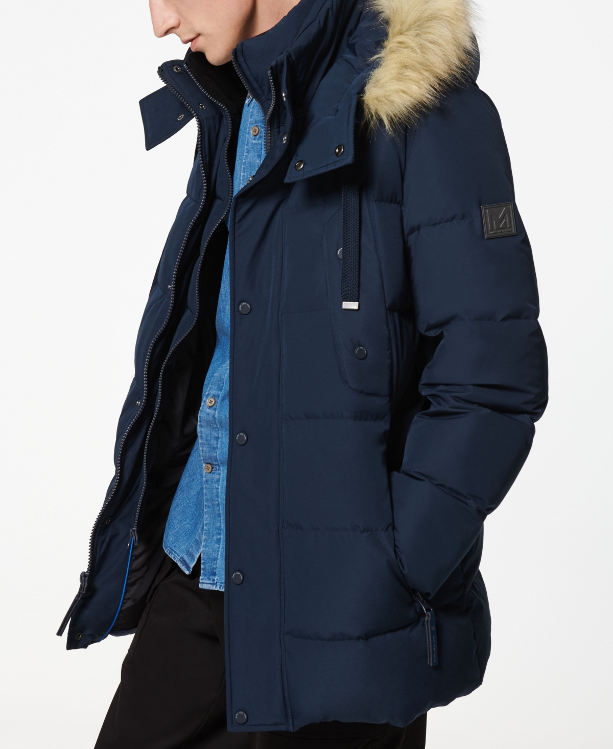 MARC NEW YORK MEN'S GATTACA DOWN PARKA COAT 