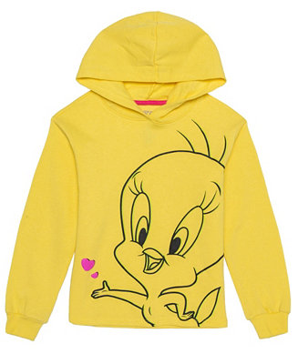 Disney Girls Big Tweety Bird Hoodie - Macy\'s
