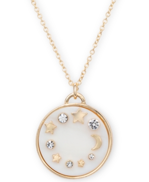 image of Rachel Rachel Roy Gold-Tone Crystal Celestial 20