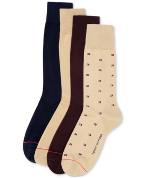 Tommy Hilfiger 4 Pack Dress Sock