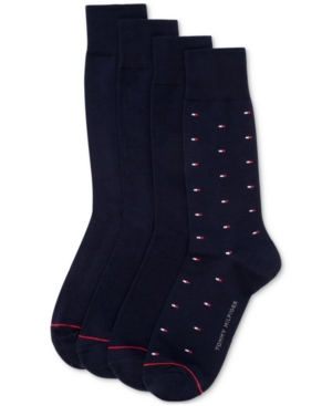 Tommy Hilfiger 4 Pack Dress Sock