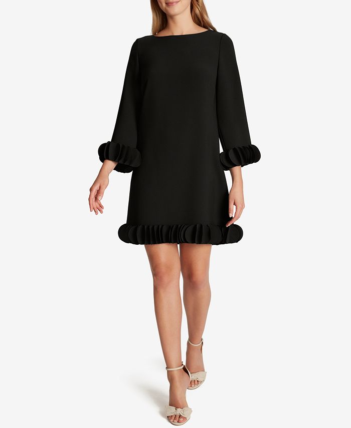 Tahari ASL Petal Trimmed Sheath Dress Macy s