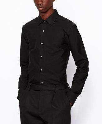 black shirt hugo boss