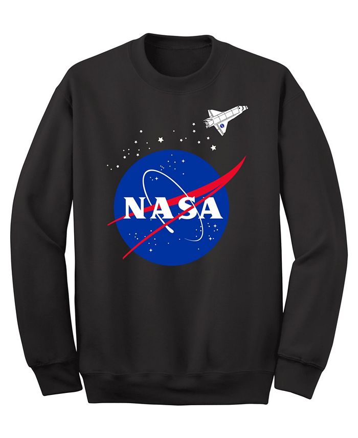 AIRWAVES Men's NASA Spaceship Crew Fleece Sweatshirt - Macy's