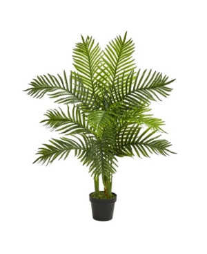 Nearly Natural Areca Palm Artificial Tree Real Touch In Green