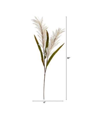 Sorghum Harvest Artificial Flower, Set of 12