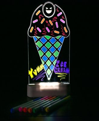 Lumenico Ice Cream Emoji Notes Color Shine Nightlight