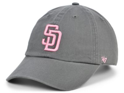 San Diego Padres Dark Gray Pink CLEAN 