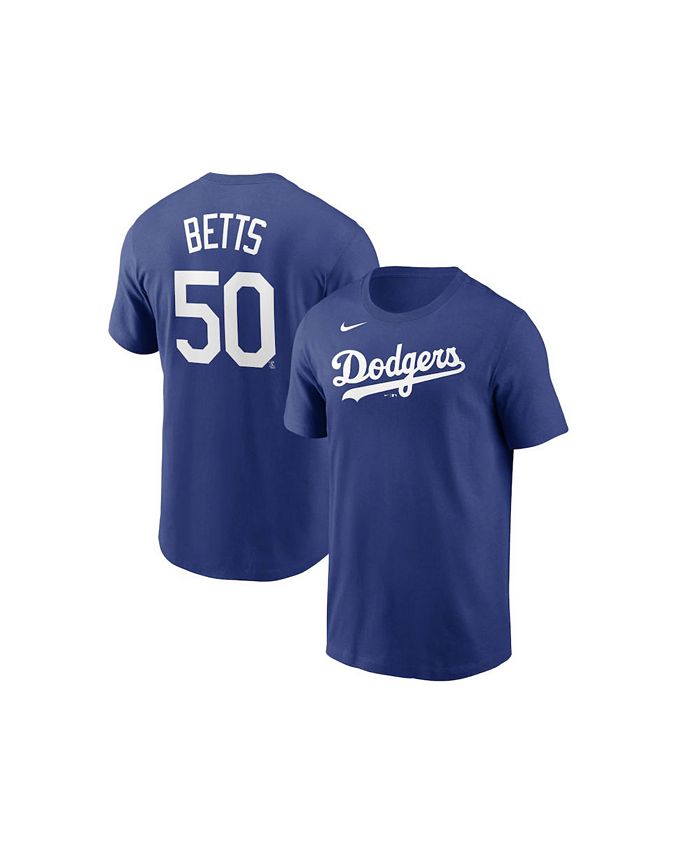 Nike Los Angeles Dodgers Big Boys and Girls Name and Number Player T-shirt  - Mookie Betts - Macy's