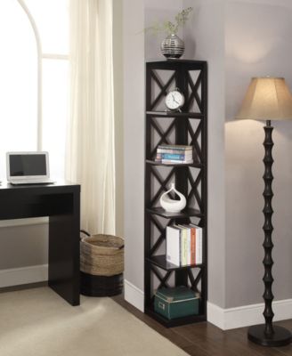 Oxford 5 Tier Corner Bookcase