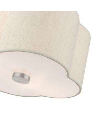 Solstice 2 Lights Semi Flush