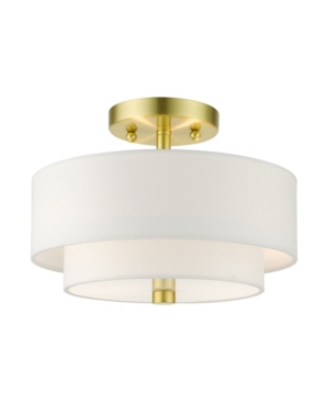 Meridian 2 Lights Semi Flush