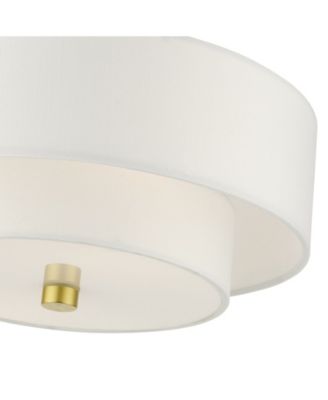 Meridian 2 Lights Semi Flush