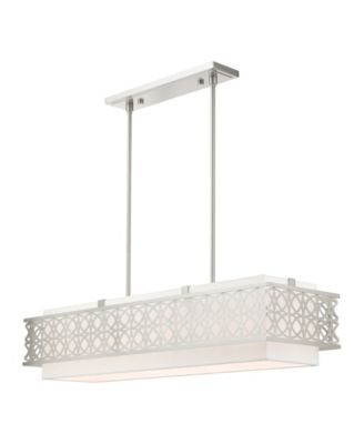 Calinda 6 Lights Linear Chandelier