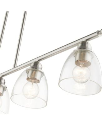 Montgomery 5 Lights Linear Chandelier