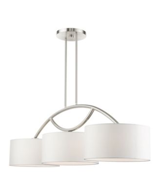 Meridian 3 Lights Linear Chandelier