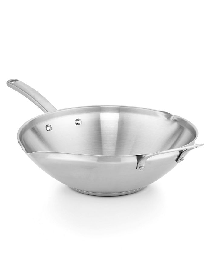 Calphalon Classic Stainless Steel 12" Stir Fry Macy's