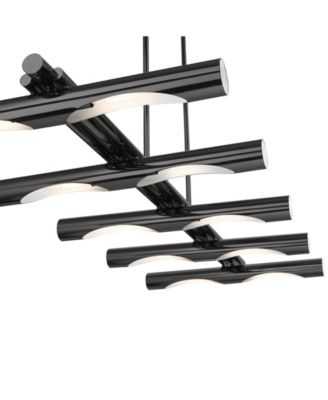 Acra 10 Light Linear Chandelier