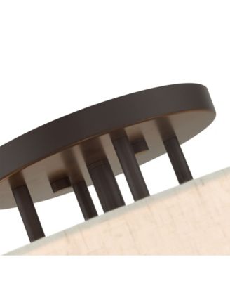 Meridian 6 Lights Semi Flush Mount