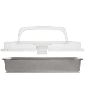 Martha Stewart Collection - 9" x 13" Rectangular Pan with Carrying Cover