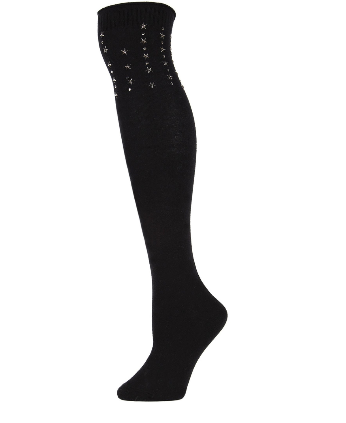 Evening Star Women's Over The Knee Socks - Black