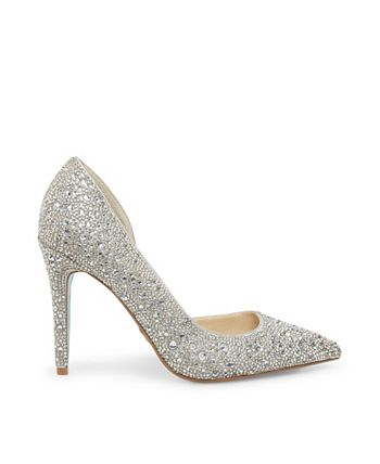 Blue by betsey johnson hazil 2025 jeweled pumps