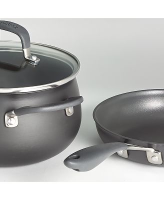Belgique Hard-Anodized Aluminum 12-Pc. Nonstick Cookware Set, Created for Macy's