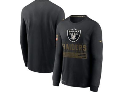 Nike - Las Vegas Raiders Men's 2020 Salute to Service Long Sleeve T-Shirt