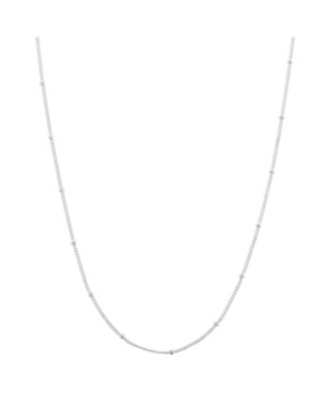 image of Fine Silver Plated Chain, 16
