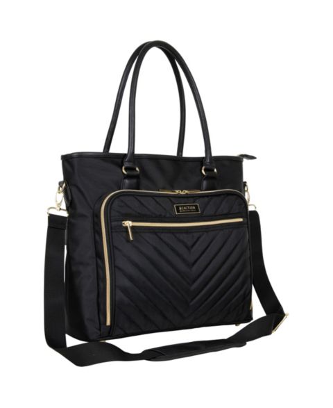 Сумка Kenneth Cole Reaction Chelsea Chevron 15" Laptop & Tablet Business Tote, цвет: Чёрный