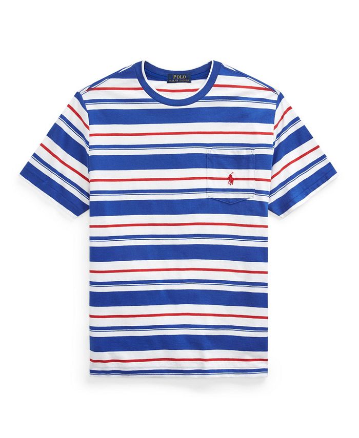 Polo Ralph Lauren Big Boys Striped Cotton Pocket T-shirt & Reviews ...