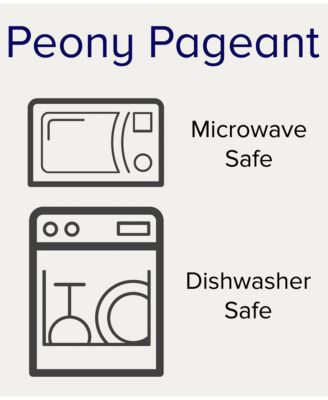 Peony Pageant Dinner Plate