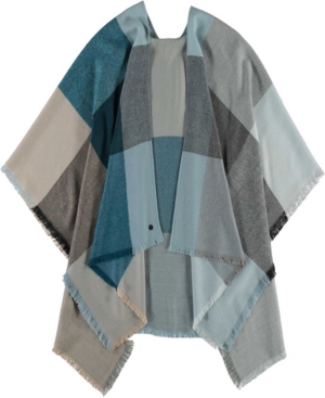 Colorblock Women's Ruana