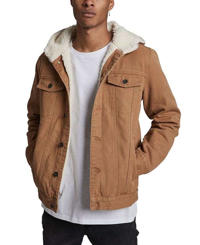 COTTON ON Men's Hooded Jacket & Reviews Coats & Jackets Men