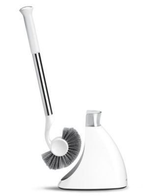 Toilet Brush with Magnetic Caddy Holder