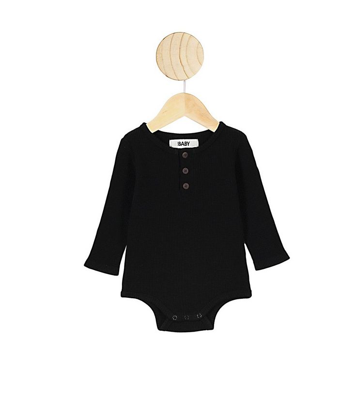 COTTON ON Baby Boy The Long Sleeve Waffle Bubbysuit Macy's