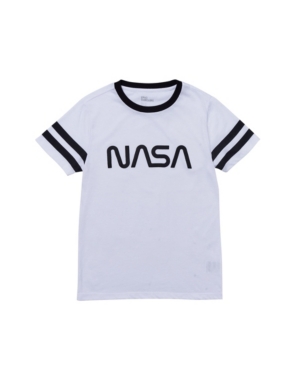 image of Big Boys Short Sleeve Nasa Text Tee