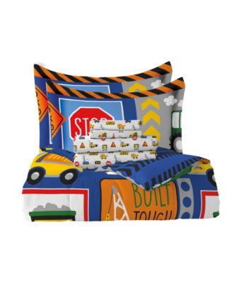Kids Under Construction Comforter Set, Twin