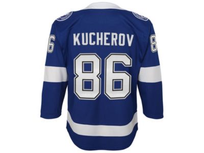 Tampa Bay Lightning Big Boys and Girls Premier Player Jersey Nikita Kucherov