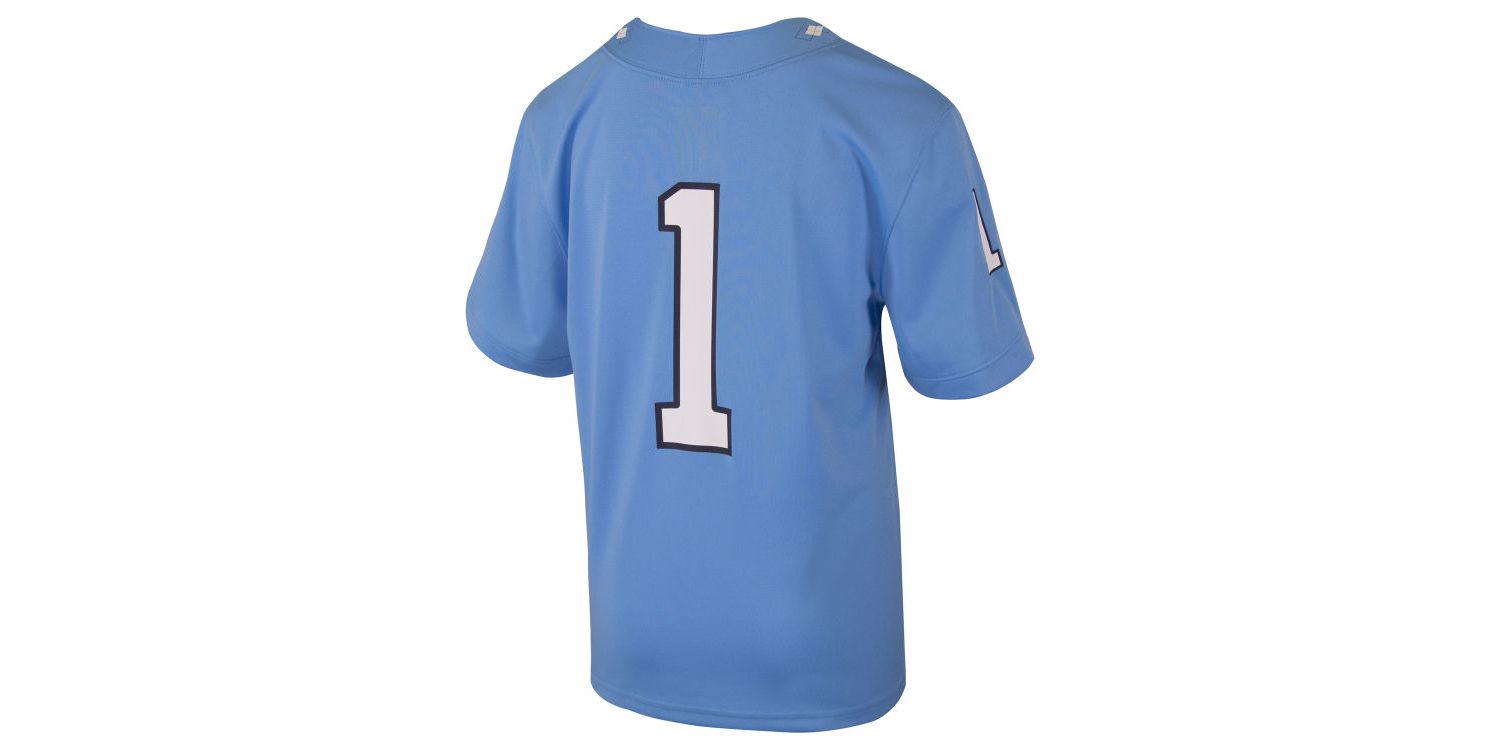 North Carolina Tar Heels Big Boys and Girls Replica Football Game Jersey