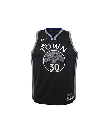 100% Authentic Stephen Curry Nike Warriors City The Town Jersey