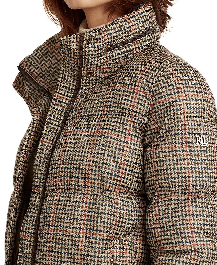 Ralph lauren store women s houndstooth coat