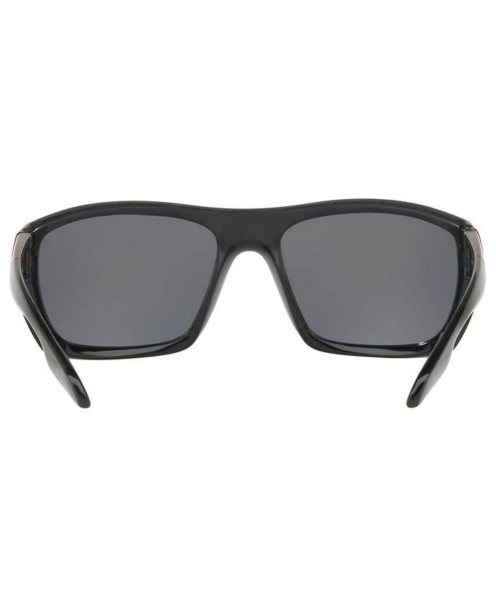 PRADA LINEA ROSSA Men's Polarized Sunglasses, PS 06SS - Macy's