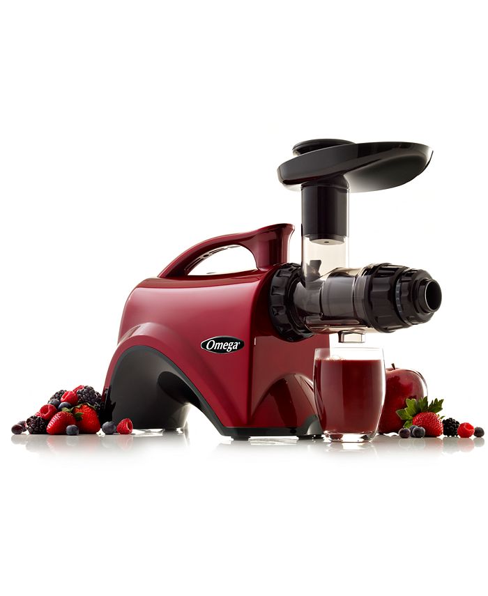 Omega NC800HDR Red Slow Speed Nutrition Center Masticating Juicer Macy's