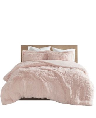 Malea Shaggy Faux-Fur Duvet Cover Sets