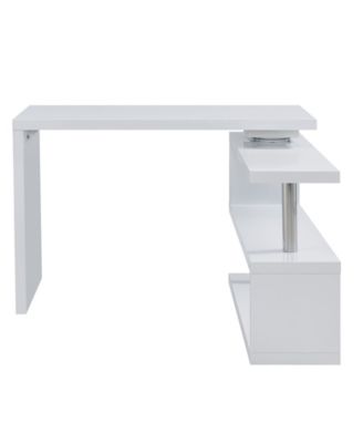 Tara Multifunctional Corner Desk with Shelves