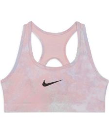 Big Girls Swoosh Reversible Printed Sports Bra